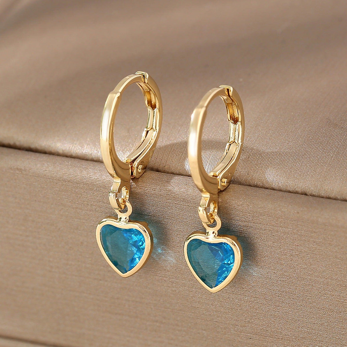 Heart Hoop Earrings