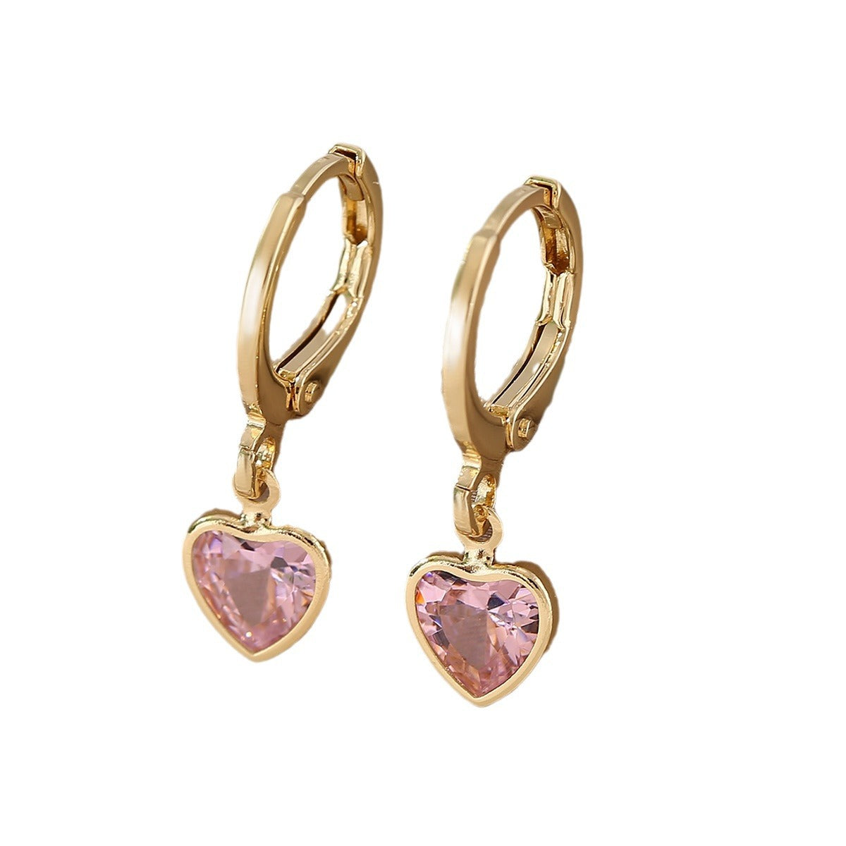 Heart Hoop Earrings