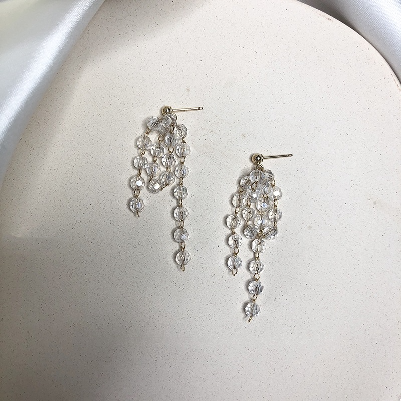 Crystal Waterfall Earrings