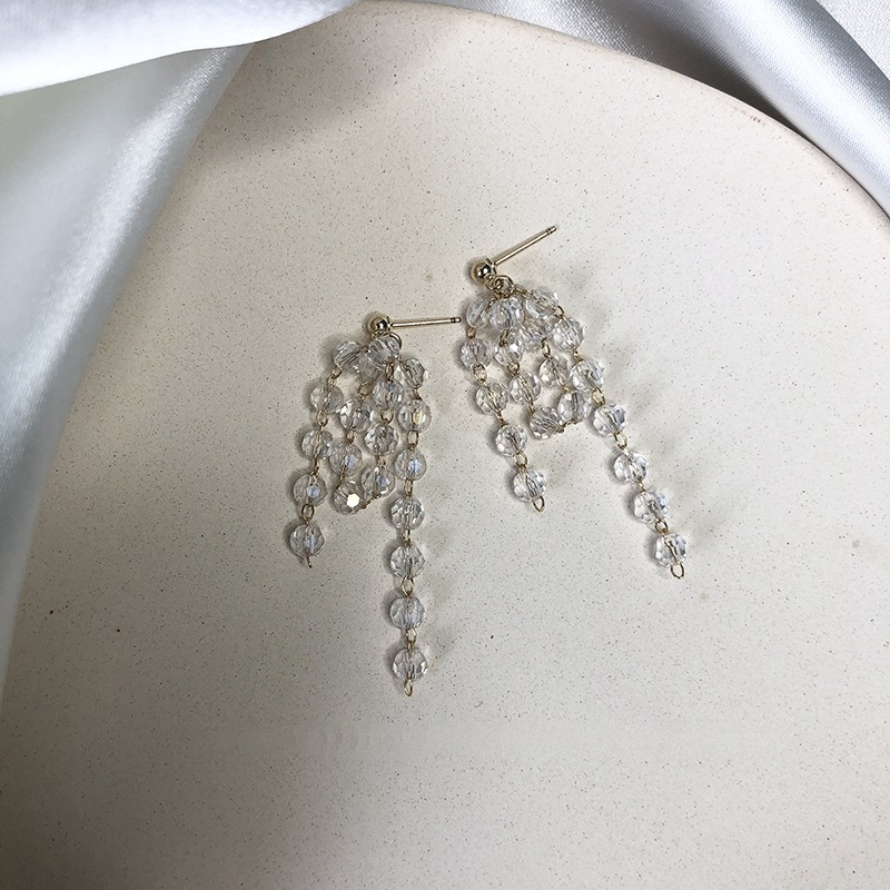 Crystal Waterfall Earrings