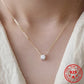 Crystal Gold-Plated Zirconia Necklace