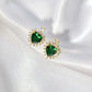 Green Zircon Jewelry Set