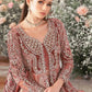 Mbroidered Salmon Pink BD-2701