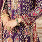 3 Piece Unstitched Embroidered Raw Silk Suit