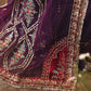 3 Piece Unstitched Embroidered Raw Silk Suit