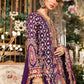 3 Piece Unstitched Embroidered Raw Silk Suit