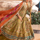 3 Piece Unstitched Embroidered Organza Suit | BD-2906