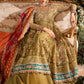 3 Piece Unstitched Embroidered Organza Suit | BD-2906