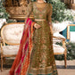 3 Piece Unstitched Embroidered Organza Suit | BD-2906