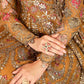 3 Piece Unstitched Embroidered Organza Suit | BD-2907