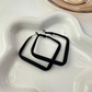 Geometric Gold Hoop Earrings