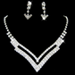 V-Shaped Diamond Set
