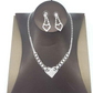 Heart Diamond Jewelry Set