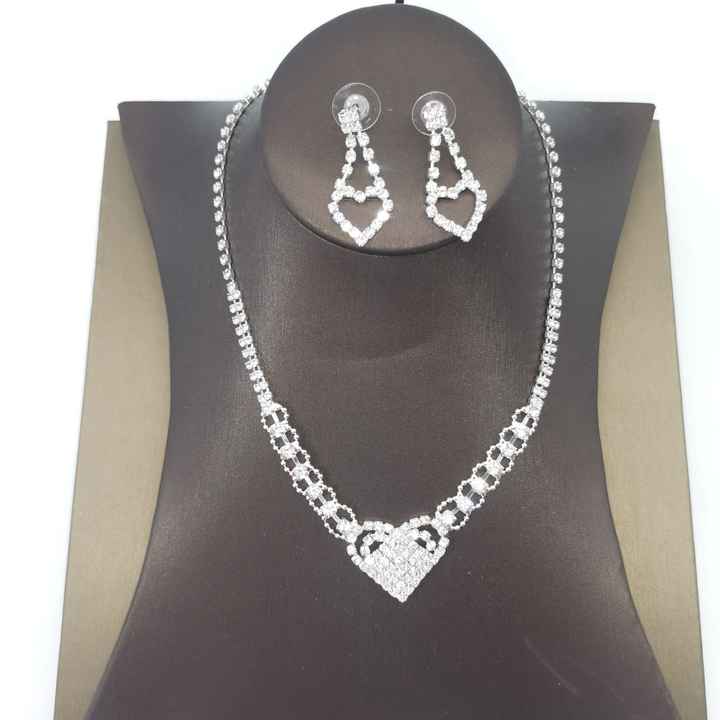 Heart Diamond Jewelry Set
