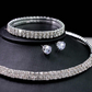 Rhinestone Jewelry Set