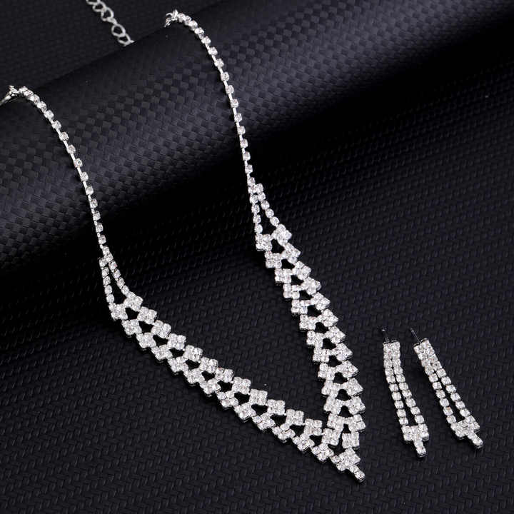 Luxury Crystal Jewelry Set