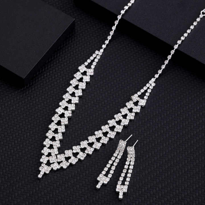 Luxury Crystal Jewelry Set