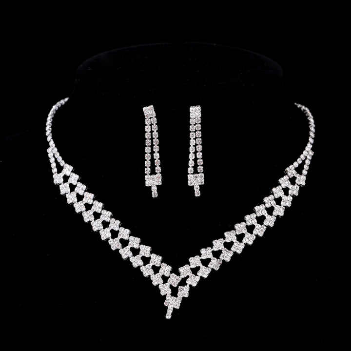 Luxury Crystal Jewelry Set