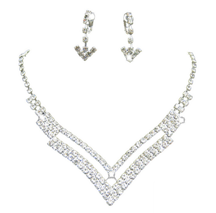 V-Shaped Diamond Set