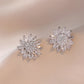 Zircon Sunflower Jewelry Set