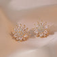 Zircon Sunflower Jewelry Set