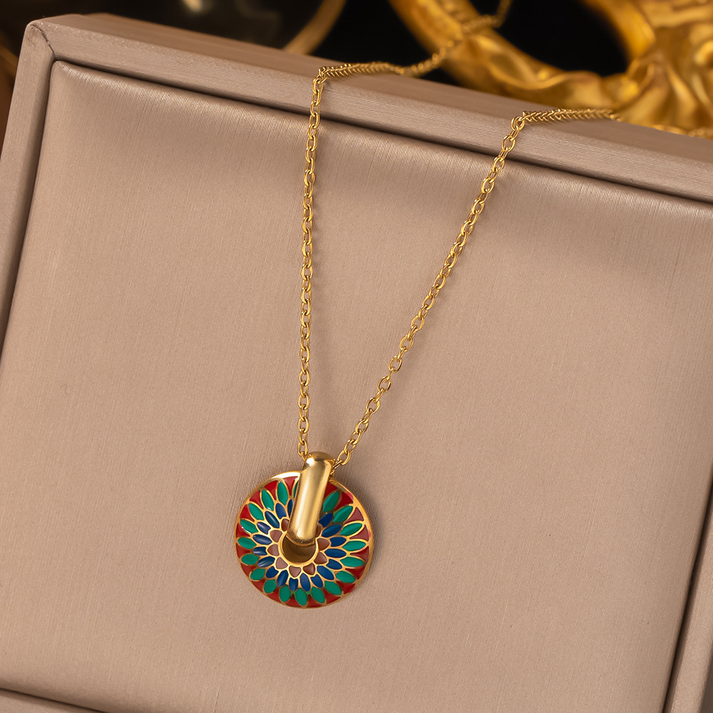 Geometric Pendant Set