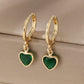 Heart Hoop Earrings