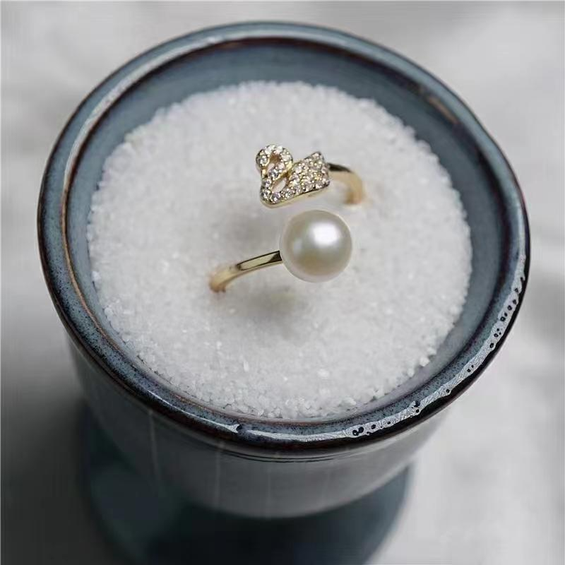 Swan Pearl Jewelry Set