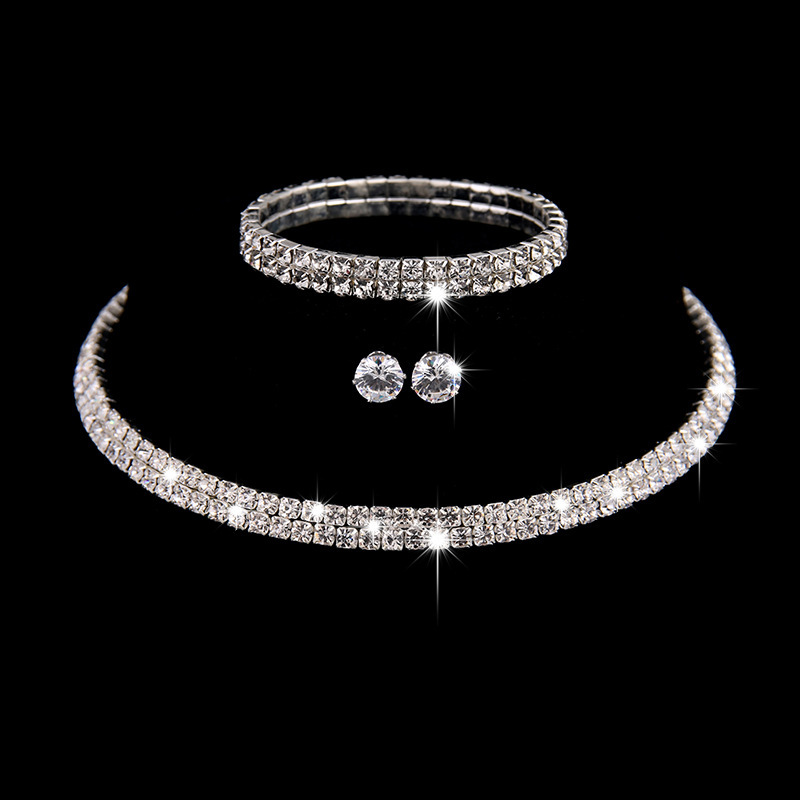 Rhinestone Jewelry Set