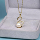 Swan Pearl Jewelry Set