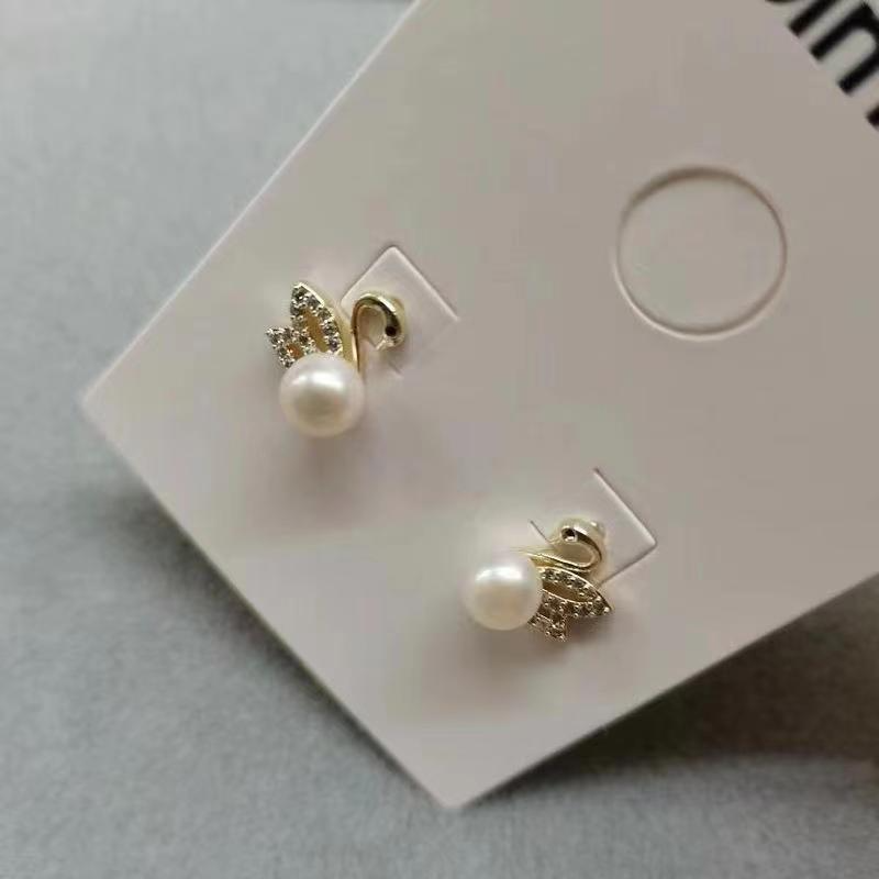 Swan Pearl Jewelry Set