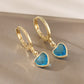 Heart Hoop Earrings