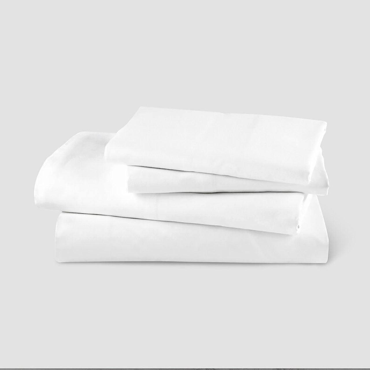EUQIFAH Cotton Sateen Bed Sheet Set - Soft, Silky, Shiny - Luxurious Comfort Bedding - Fade & Shrink Resistant - 4 Pieces T 600 (Queen Size)