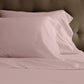 EUQIFAH Cotton Percale Bed Sheet Set -4pc- Cool, Breathable, Durable - Fade & Shrink Resistant, Luxurious Comfort Bedding T 800