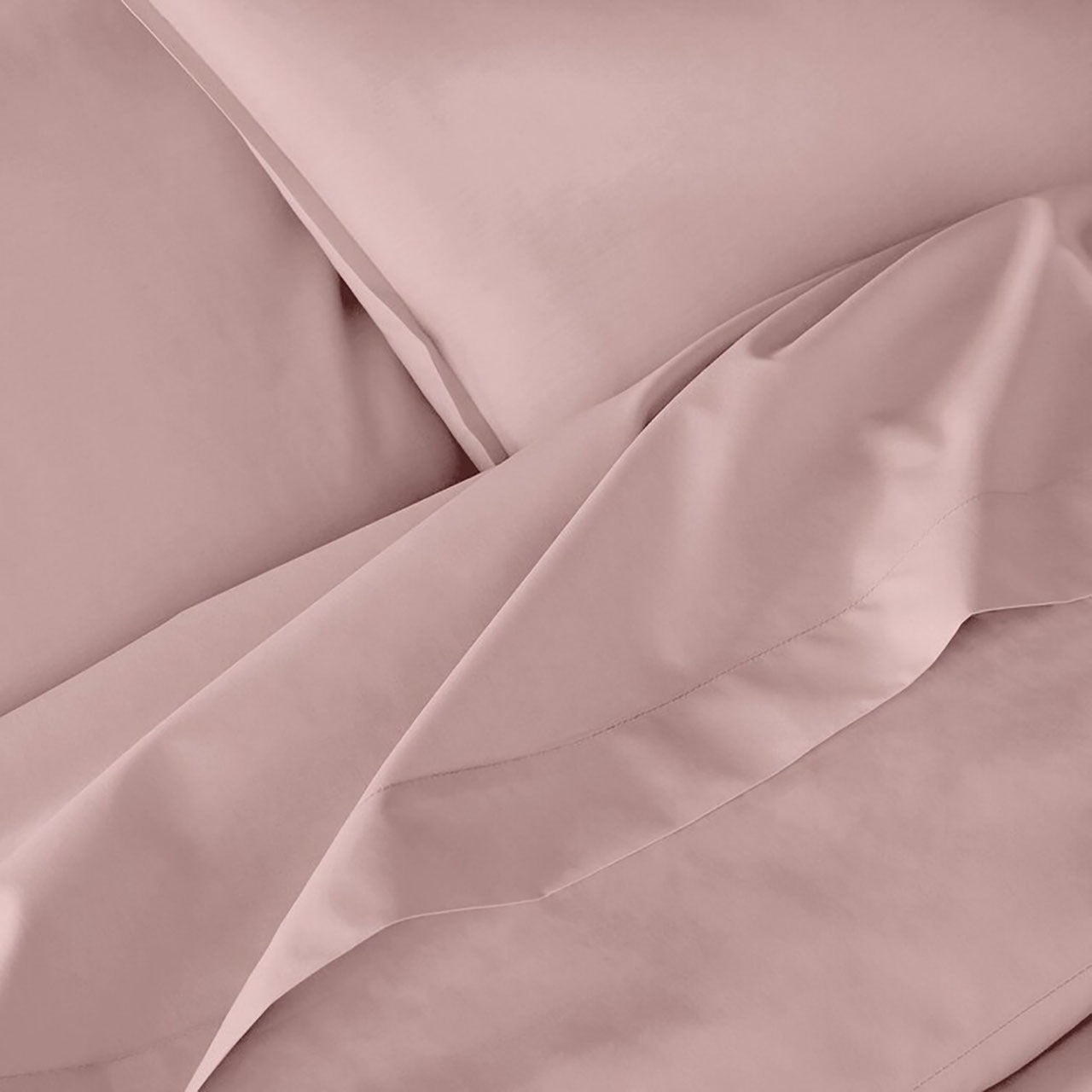 EUQIFAH Cotton Percale Bed Sheet Set -4pc- Cool, Breathable, Durable - Fade & Shrink Resistant, Luxurious Comfort Bedding T 800