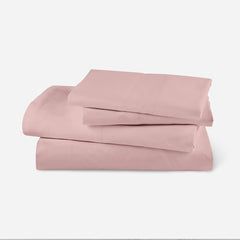 EUQIFAH Cotton Percale Bed Sheet Set -4pc- Cool, Breathable, Durable - Fade & Shrink Resistant, Luxurious Comfort Bedding T 800