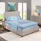 EUQIFAH: Handmade with Wooden block, Cotton Percale Bed Sheet Set -SN00- Luxurious Comfort Bedding (King Size)