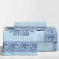 EUQIFAH: Handmade with Wooden block, Cotton Percale Bed Sheet Set -SN00- Luxurious Comfort Bedding (King Size)
