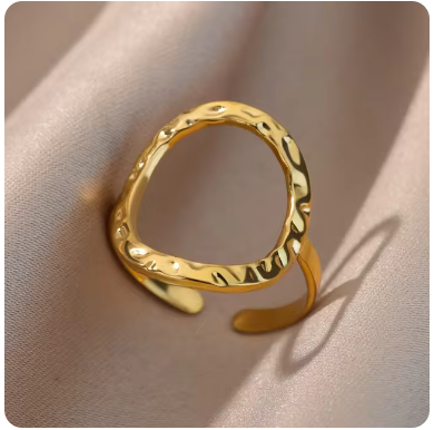Pearl Gold Wedding Ring