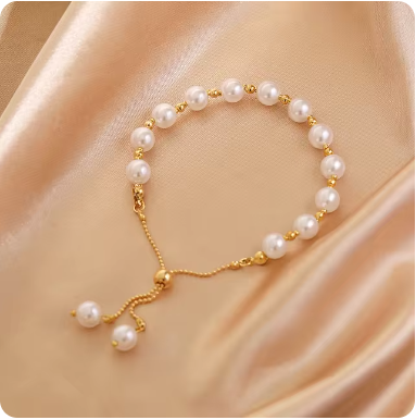 Premium zircon crystal Korean New Fashion Letter Star Pendant Bracelet